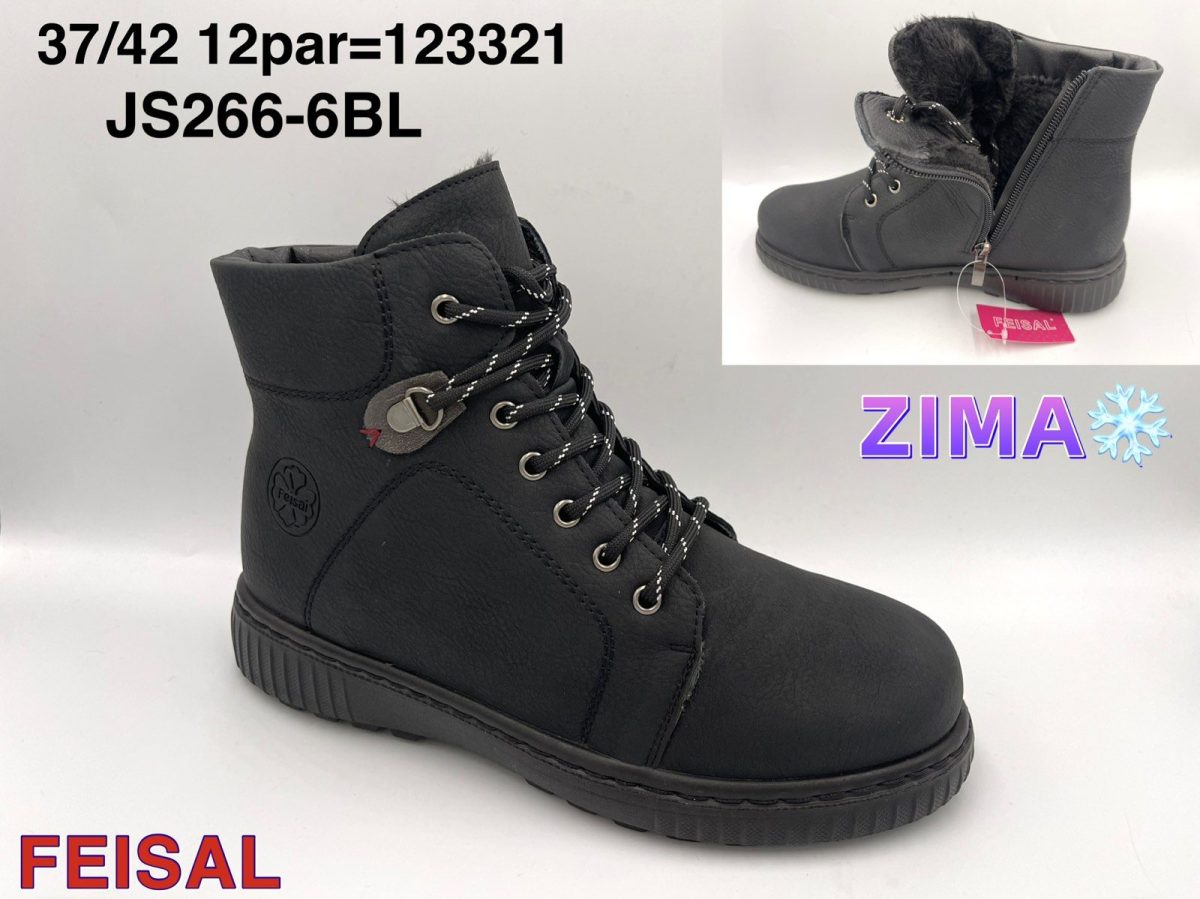 Buty Botki DAMSKIE (37-42_ 12par) 9782225