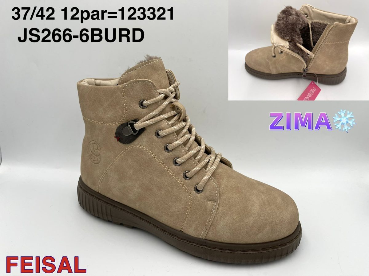 Buty Botki DAMSKIE (37-42_ 12par) 9782226