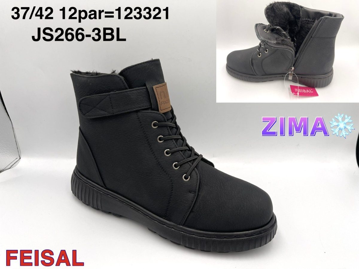 Buty Botki DAMSKIE (37-42_ 12par) 9782228