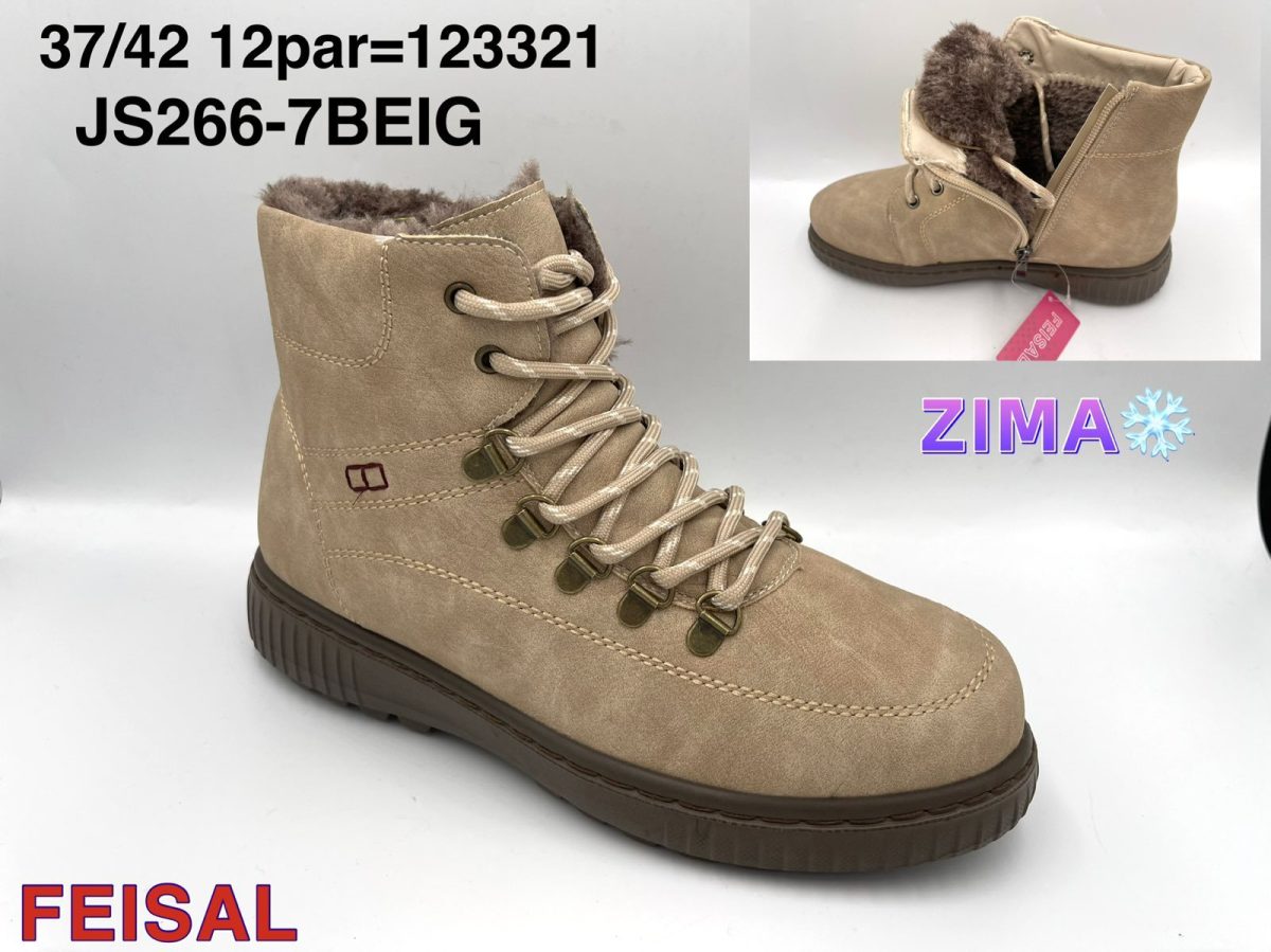 Buty Botki DAMSKIE (37-42_ 12par) 9782231