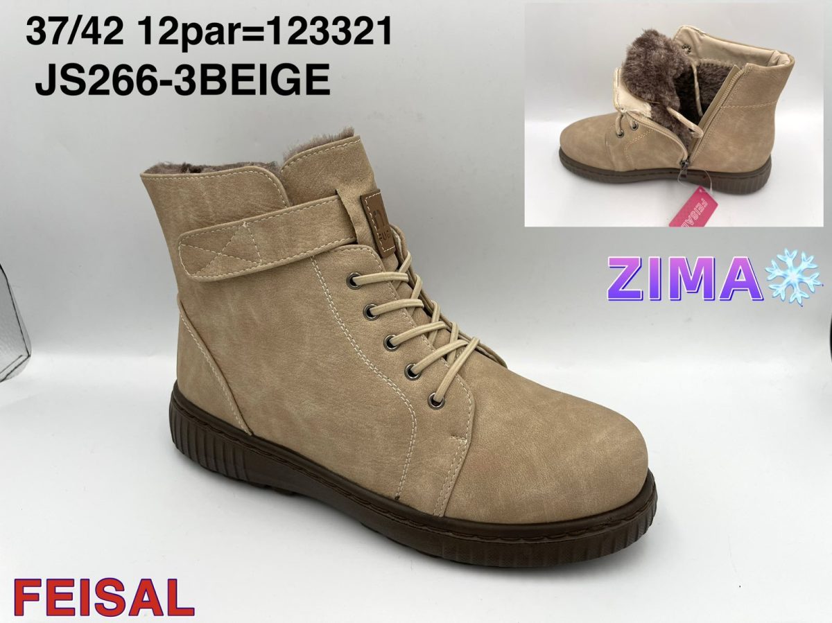 Buty Botki DAMSKIE (37-42_ 12par) 9782238