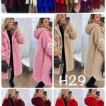 Płaszcz Damskie wloskie _size uni_ paczka 6szt_ mix kolor 9782286