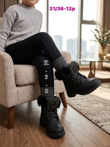 Buty Botki DZIECIĘCE (31-36_ 12par) 1236162