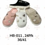 Buty Kapcie DAMSKIE (36-41_ 24par) 1236175
