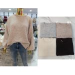 Swetry  Damskie TURECKA  _size uni_ paczka 6szt_ mix kolor 7021635