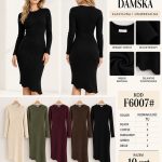 Sukienki DAMSKA TURECKA _size uni_paczka 10 szt_mixkolor 7021684