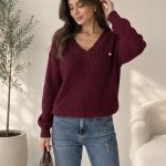 Swetry Damskie TURECKA _size uni_ paczka 6szt_ 1 kolor 7021686