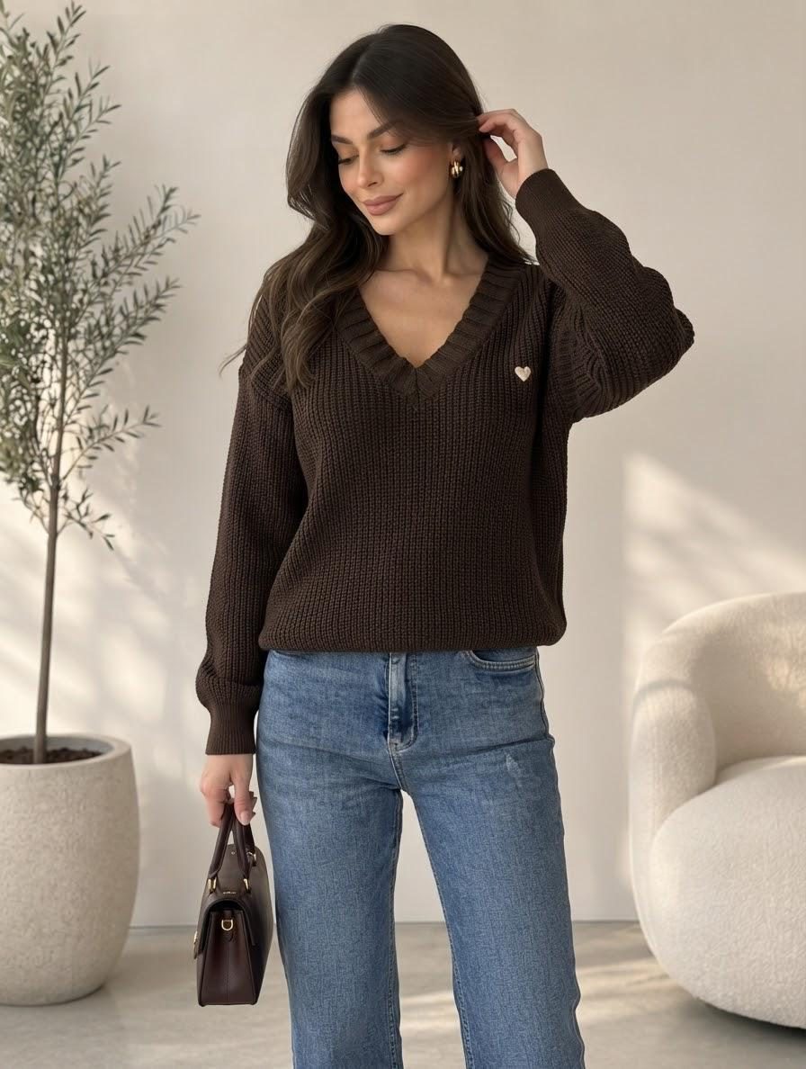 Swetry Damskie TURECKA _size uni_ paczka 6szt_ 1 kolor 7021688
