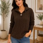 Swetry  Damskie TURECKA  _size uni_ paczka 6szt_ 1 kolor 7021689