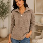 Swetry Damskie TURECKA _size uni_ paczka 6szt_ 1 kolor 7021697