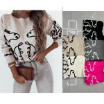 Swetry Damskie TURECKA _size uni_ paczka 6szt_ mix kolor 7021700