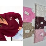 Swetry Damskie TURECKA _size uni_ paczka 6szt_ mix kolor 7021703