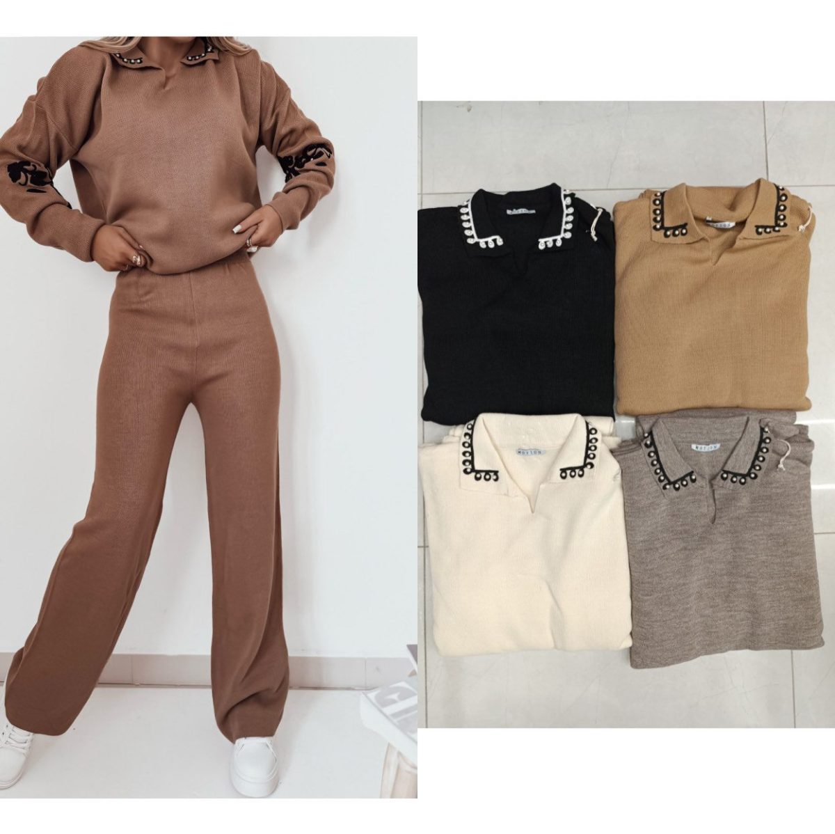 Komplety Damskie TURECKA _size uni_ paczka 6szt_ mix kolor 7021705