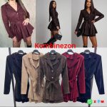 Kombinezony Damskie _size uni_ paczka 6szt_ mix kolor 7021855