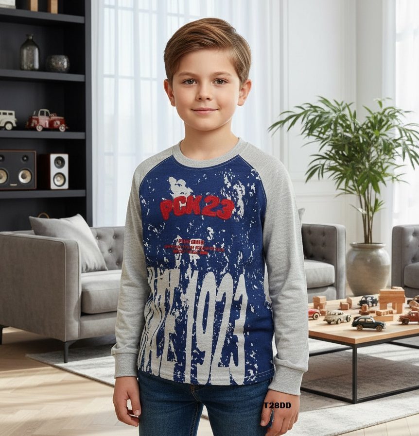 Bluzki DZIECIĘCA_size 98-152_paczka 10 szt_mixkolor 7021900