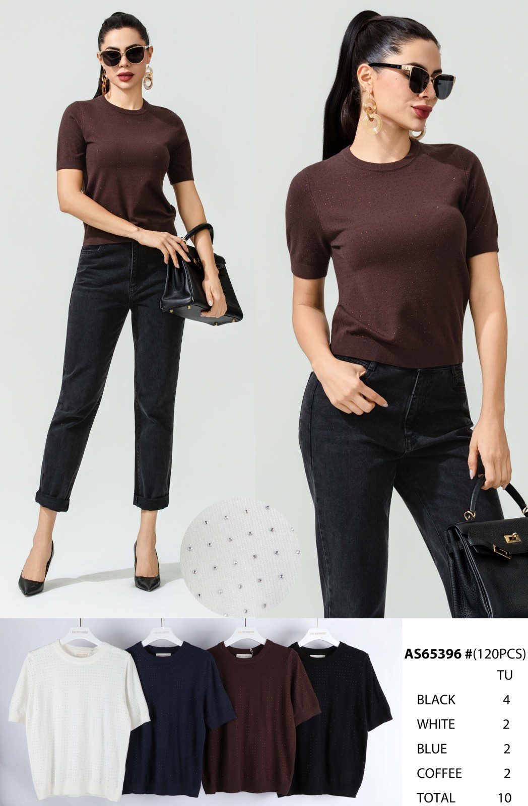 Swetry DAMSKA TURECKA _size uni_paczka 10 szt_mixkolor 7021912