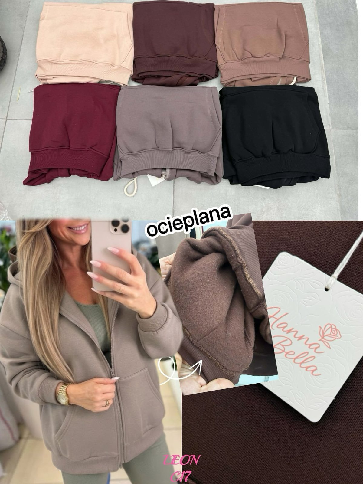 Bluzy Damskie _size uni_ paczka 6szt_ mix kolor 7021917