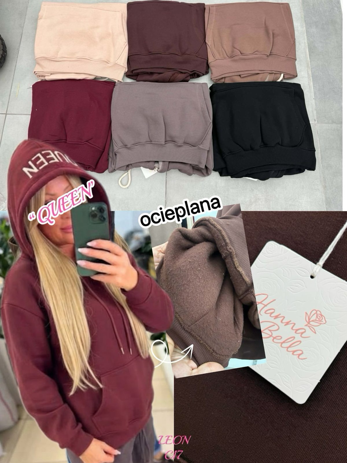 Bluzy Damskie _size s-xl_ paczka 6szt_ mix kolor 7021918