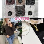 Swetry Damskie TURECKA _size uni_ paczka 6szt_ mix kolor 7021919