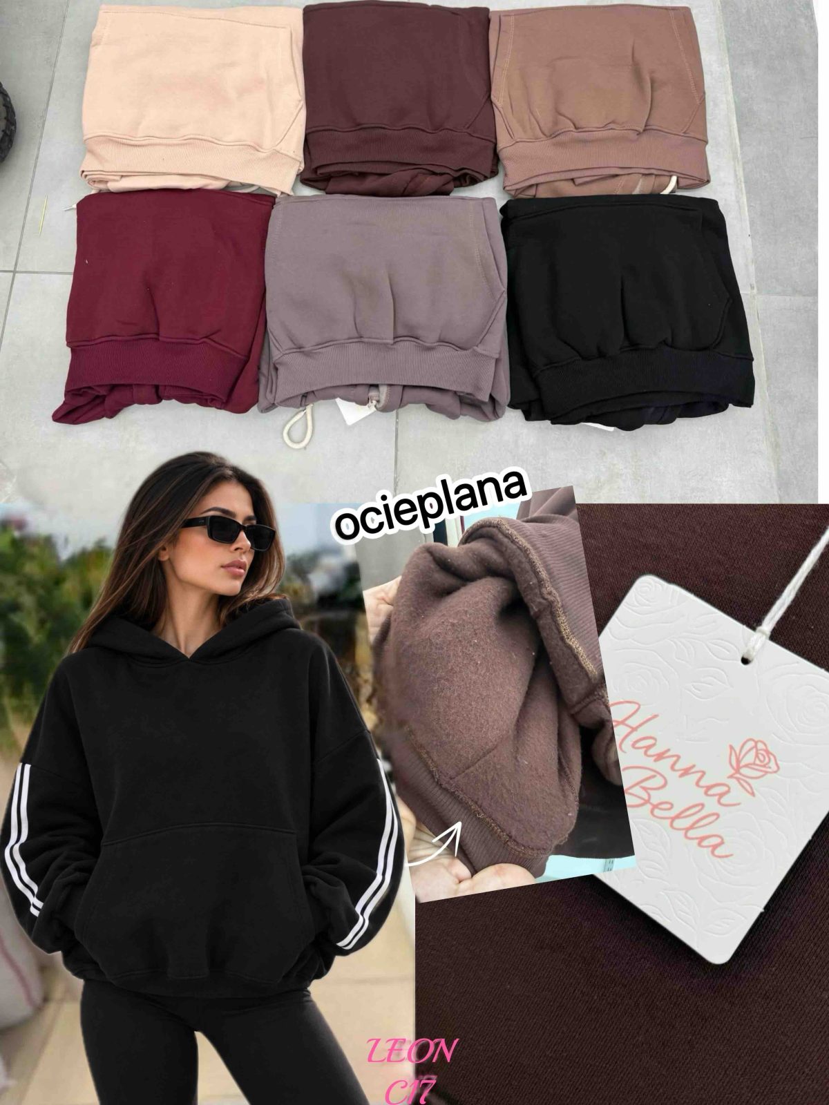 Bluzy Damskie _size uni_ paczka 6szt_ mix kolor 7021920