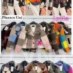 Płaszcz Damskie wloskie _size uni_ paczka 6szt_ mix kolor 7022022