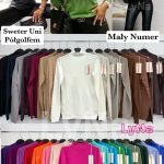 Swetry Damskie wloskie _size uni_ paczka 6szt_ mix kolor 7022025