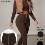 Legginsy/Getry DAMSKA _size s-2xl_paczka 12 szt_mixkolor 7022044