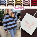 Swetry Damskie _size uni_ paczka 6szt_ mix kolor 7021927