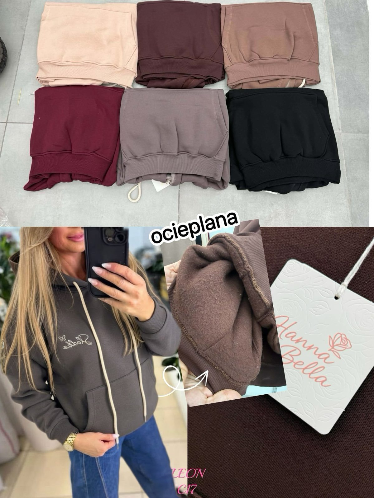 Bluzy Damskie _size s-xl_ paczka 6szt_ mix kolor 7021930