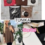 Tuniki Damskie TURECKA _size uni_ paczka 6szt_ mix kolor 7021943