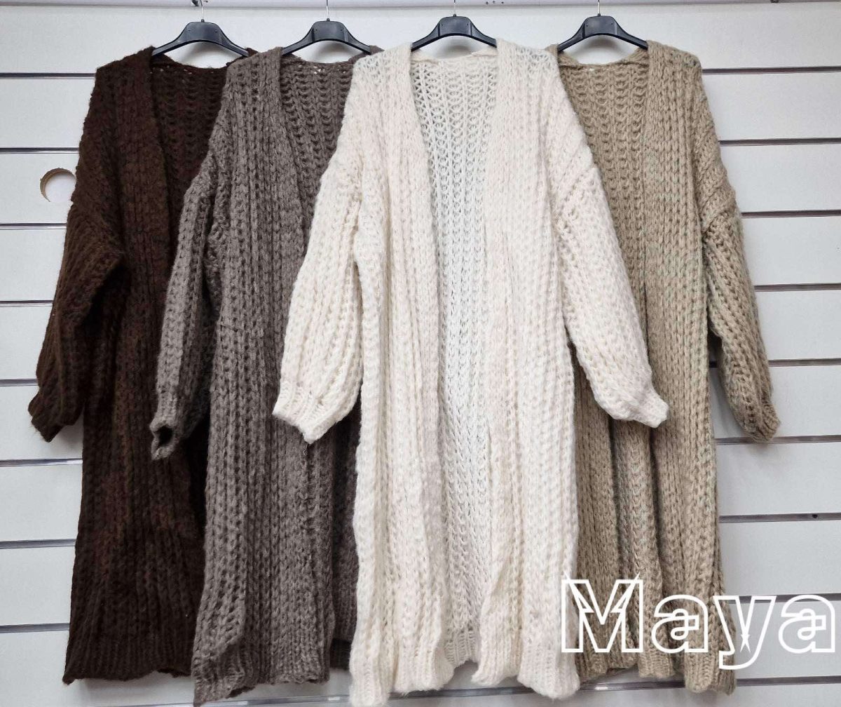 Swetry Damskie wloskie _size uni_ paczka 6szt_ mix kolor 9054459