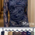 Bluzki Damskie wloskie _size uni_ paczka 6szt_ mix kolor 9054463