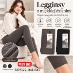 Legginsy/Getry DAMSKA _size 3-6xl_paczka 12 szt_mixkolor 9054469