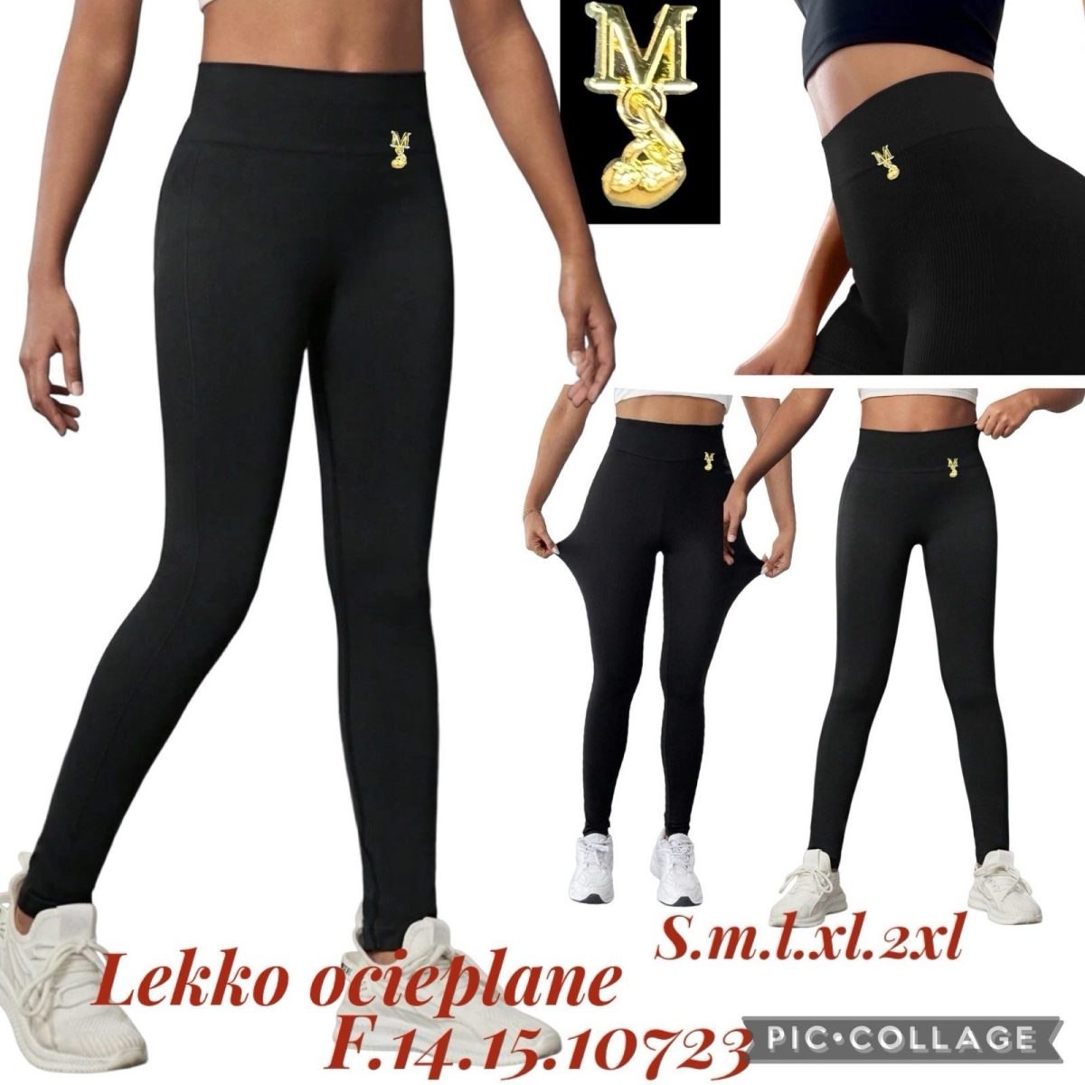 Legginsy/Getry DAMSKA _size s-2xl_paczka 12 szt_1kolor 9054476