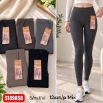 Legginsy/Getry DAMSKA _size s-xl_paczka 12 szt_mixkolor 9054480