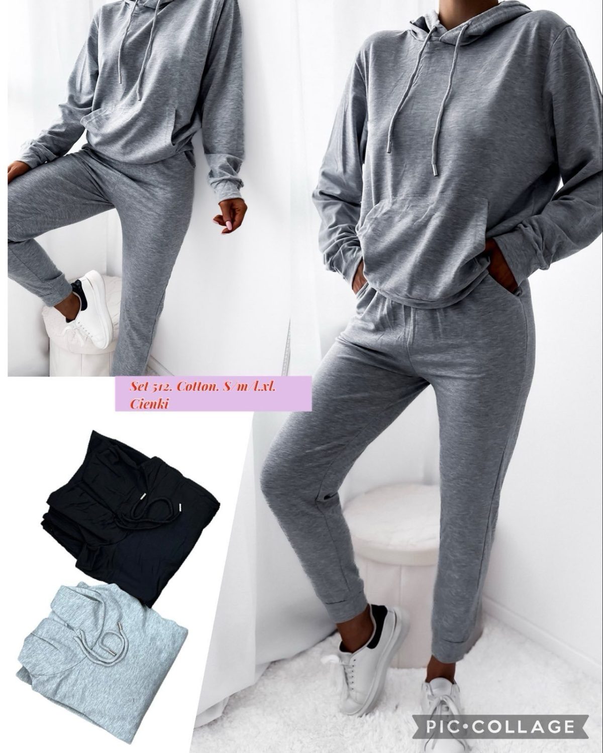 Komplety DAMSKA _size s-xl_paczka 12 szt_mixkolor 9054485