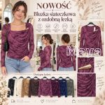 Bluzki Damskie wloskie _size uni_ paczka 6szt_ mix kolor 9054487