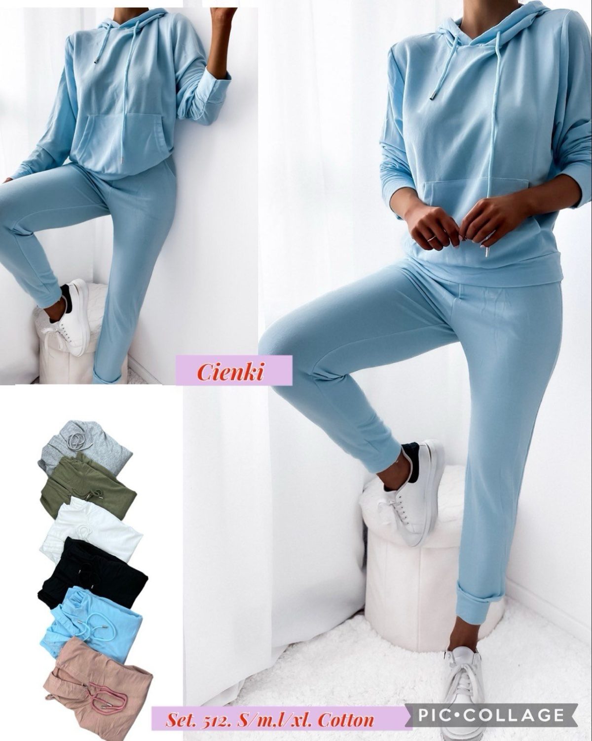 Komplety DAMSKA _size s-xl_paczka 12 szt_mixkolor 9054488