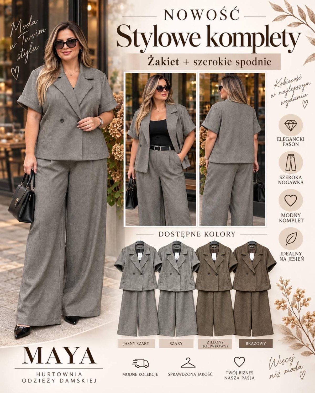 Komplety Damskie wloskie _size uni_ paczka 6szt_ mix kolor 9054520