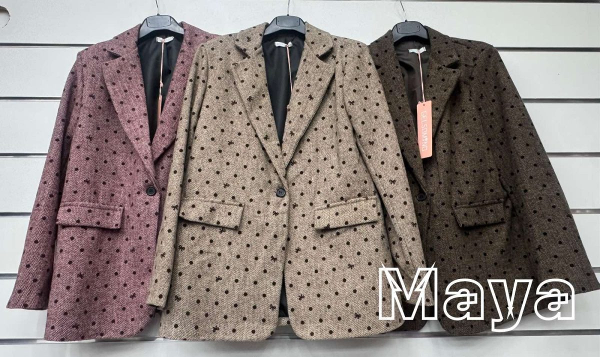 Marynarki Damskie wloskie _size uni_ paczka 6szt_ mix kolor 9054527