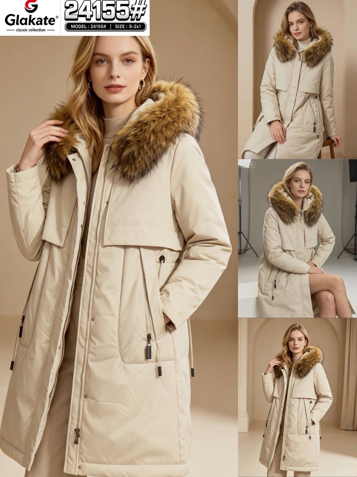 Kurtki Damskie _size s-2xl_paczka 5szt_1 kolor 5099767