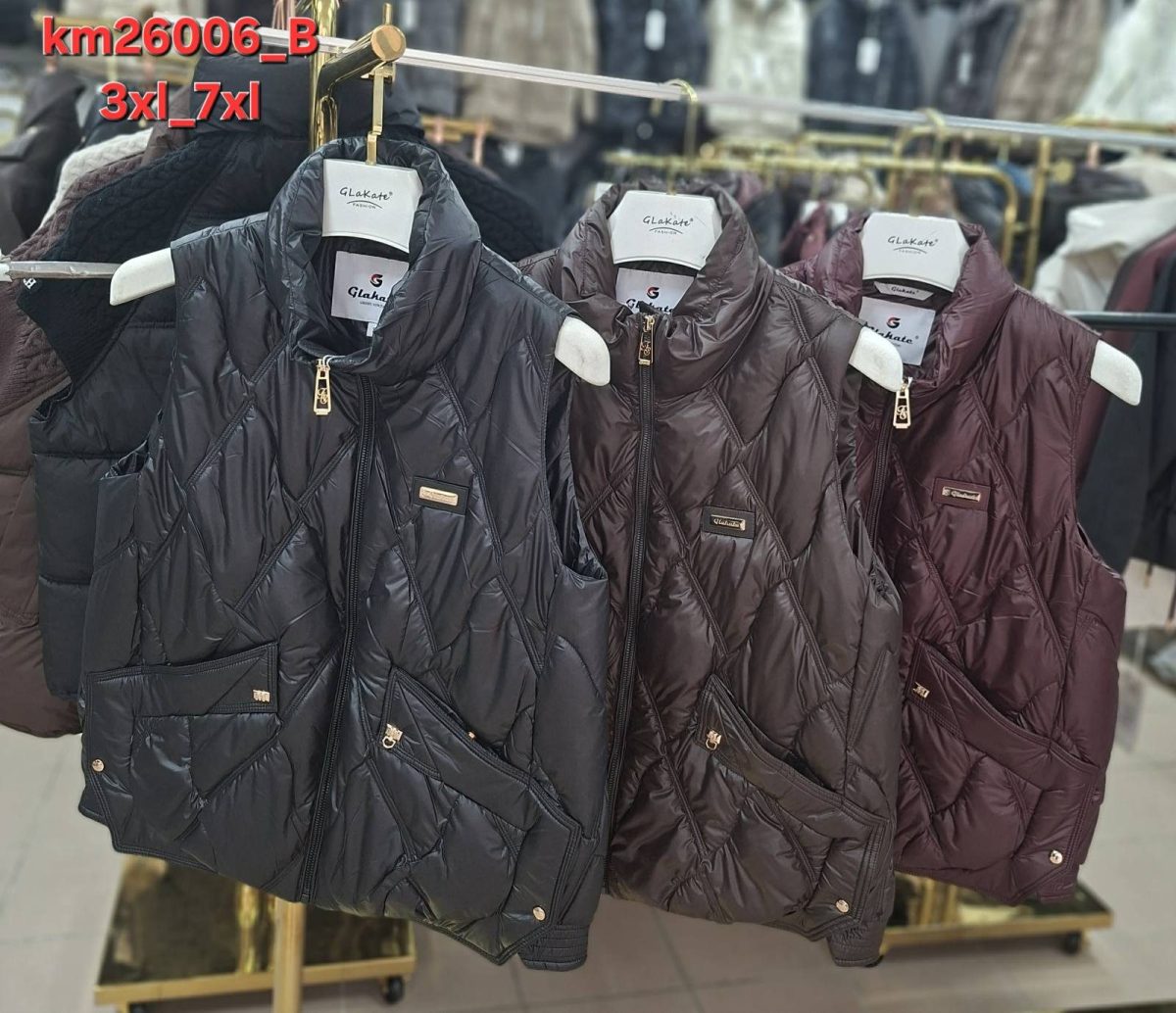Kamizelki Damskie _size 3-7xl_paczka 5szt_1 kolor 5099780