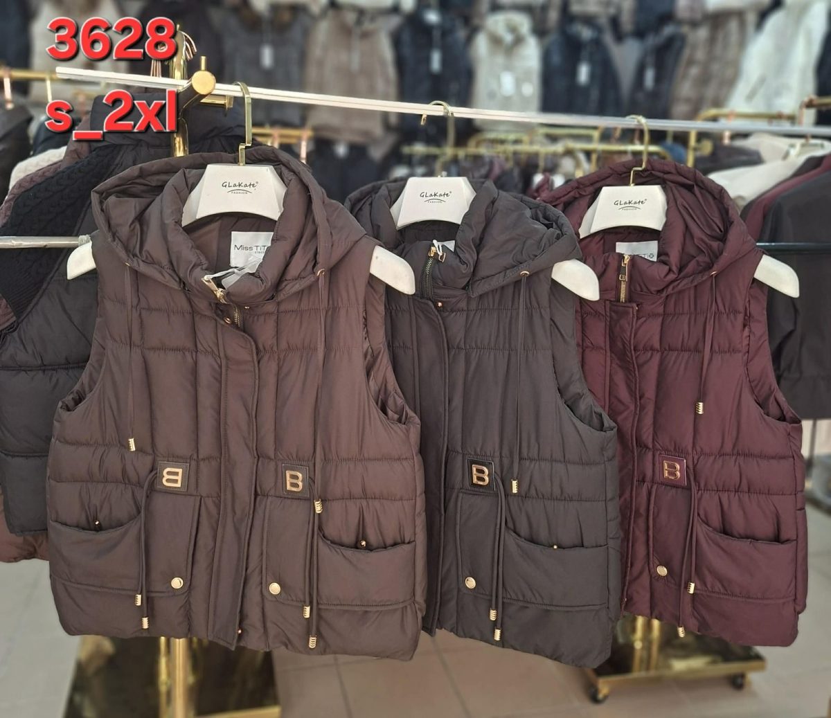 Kamizelki Damskie _size s-2xl_paczka 5szt_1 kolor 5099782
