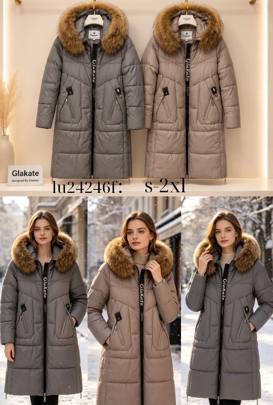 Kurtki Damskie _size s-2xl_paczka 5szt_1 kolor 5099817