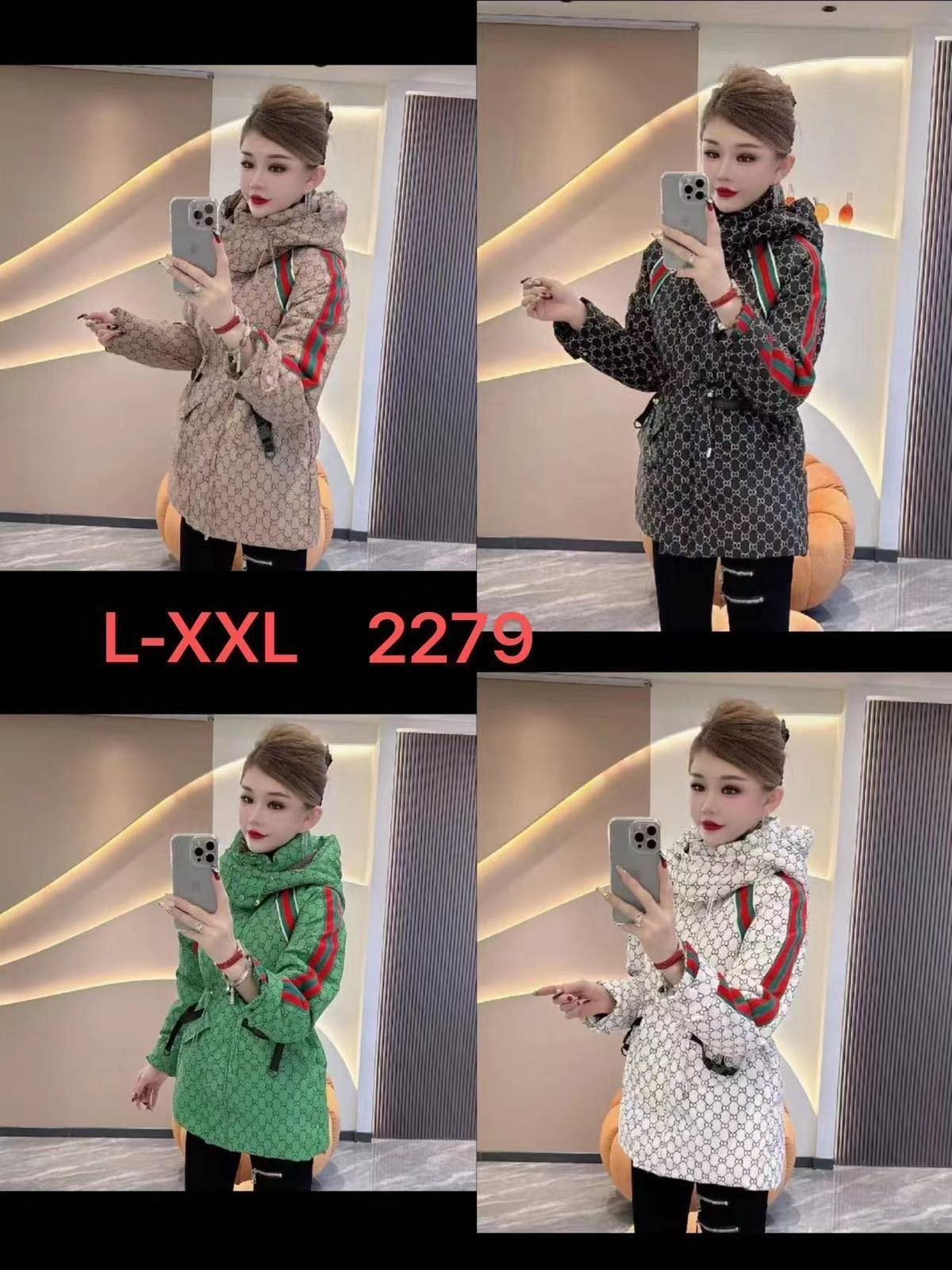 Kurtki Damskie _size l-2xl_paczka 6szt_1 kolor 5099833