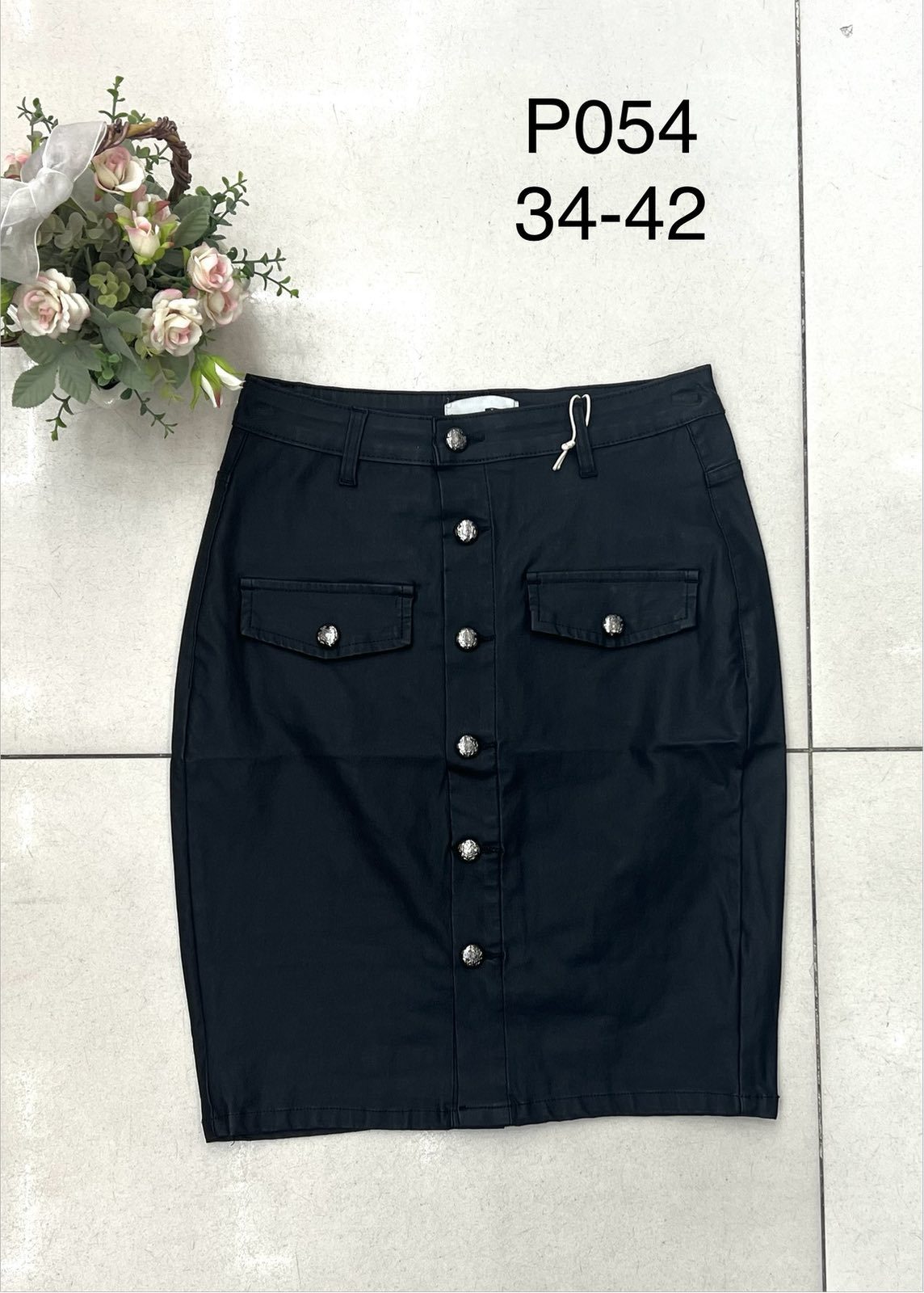 Spódnica długa Jeansowa Damskie _size 34-42_paczka 10szt_ 5099982