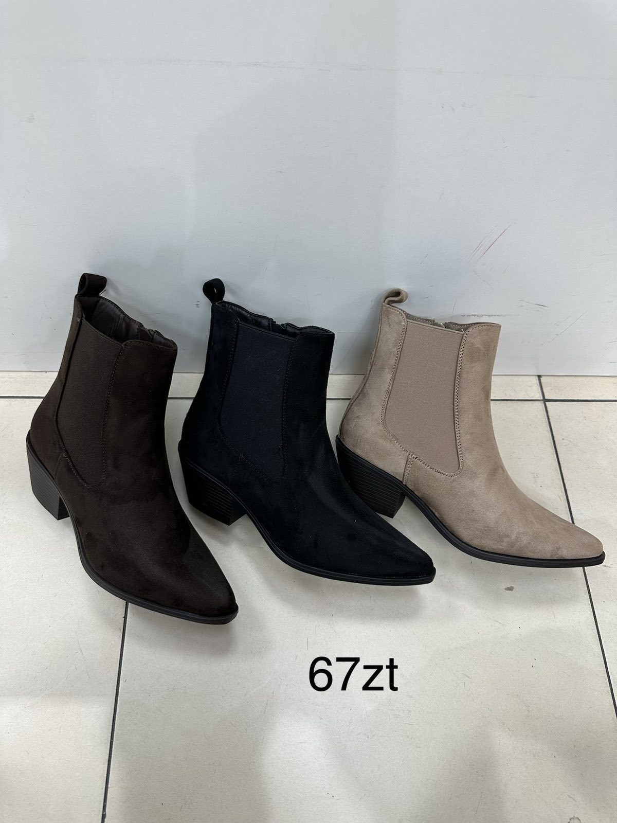 Buty Botki DAMSKIE (36-41_12par) 7569090