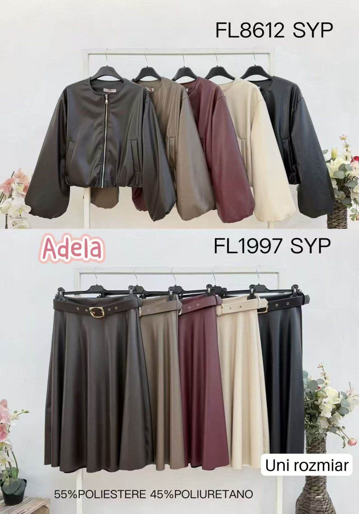 Komplety Damskie wloskie _size uni_ paczka 6szt_ mix kolor 7569124