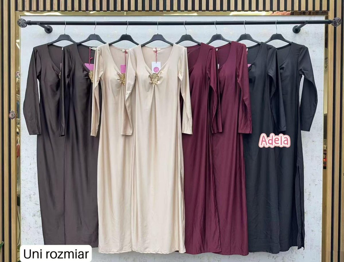 Sukienki Damskie wloskie _size uni_ paczka 6szt_ mix kolor 7569128