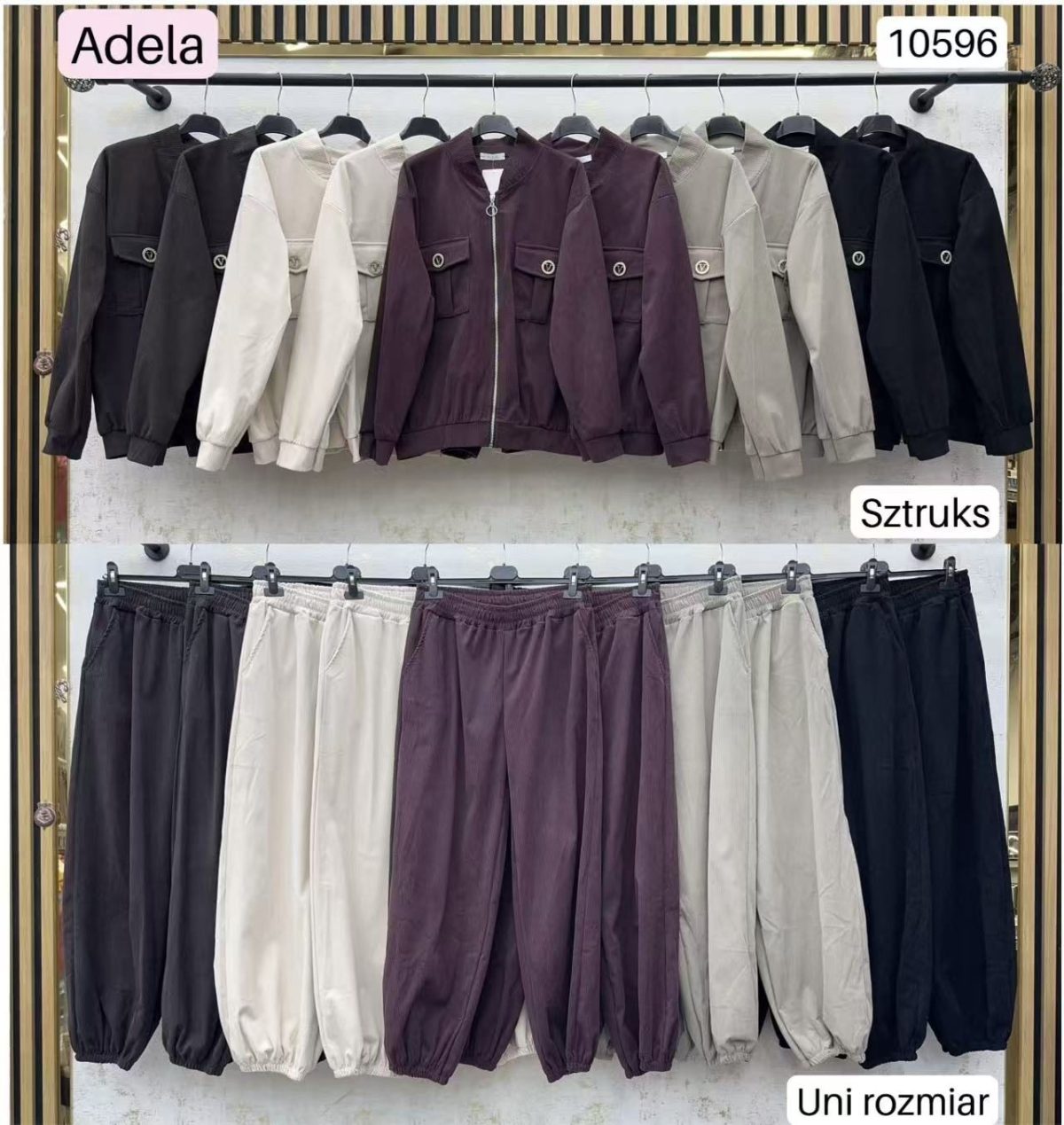 Komplety Damskie wloskie _size uni_ paczka 6szt_ mix kolor 7569145